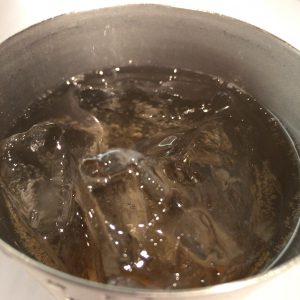 ブラックニッカ・フリージングハイボールを上から見た図。