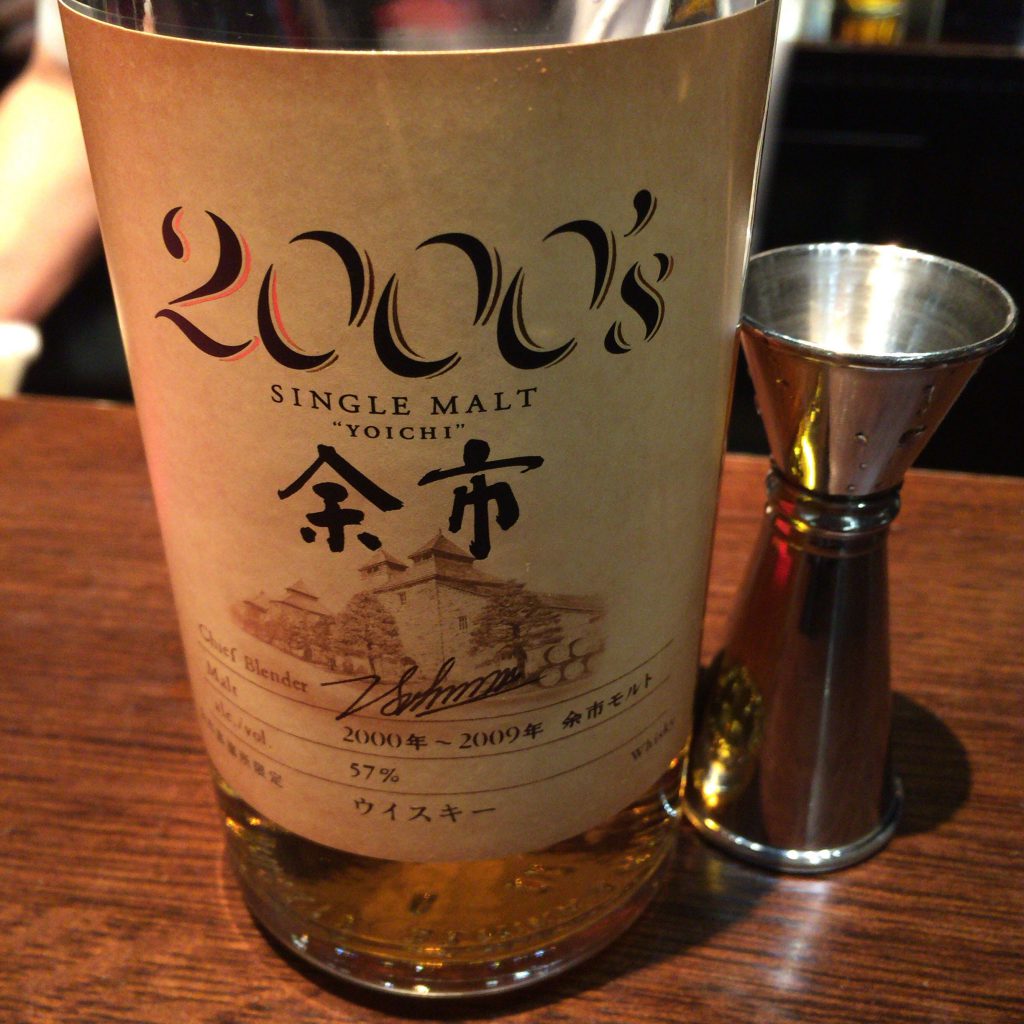 シングルモルト余市2000'sのラベル